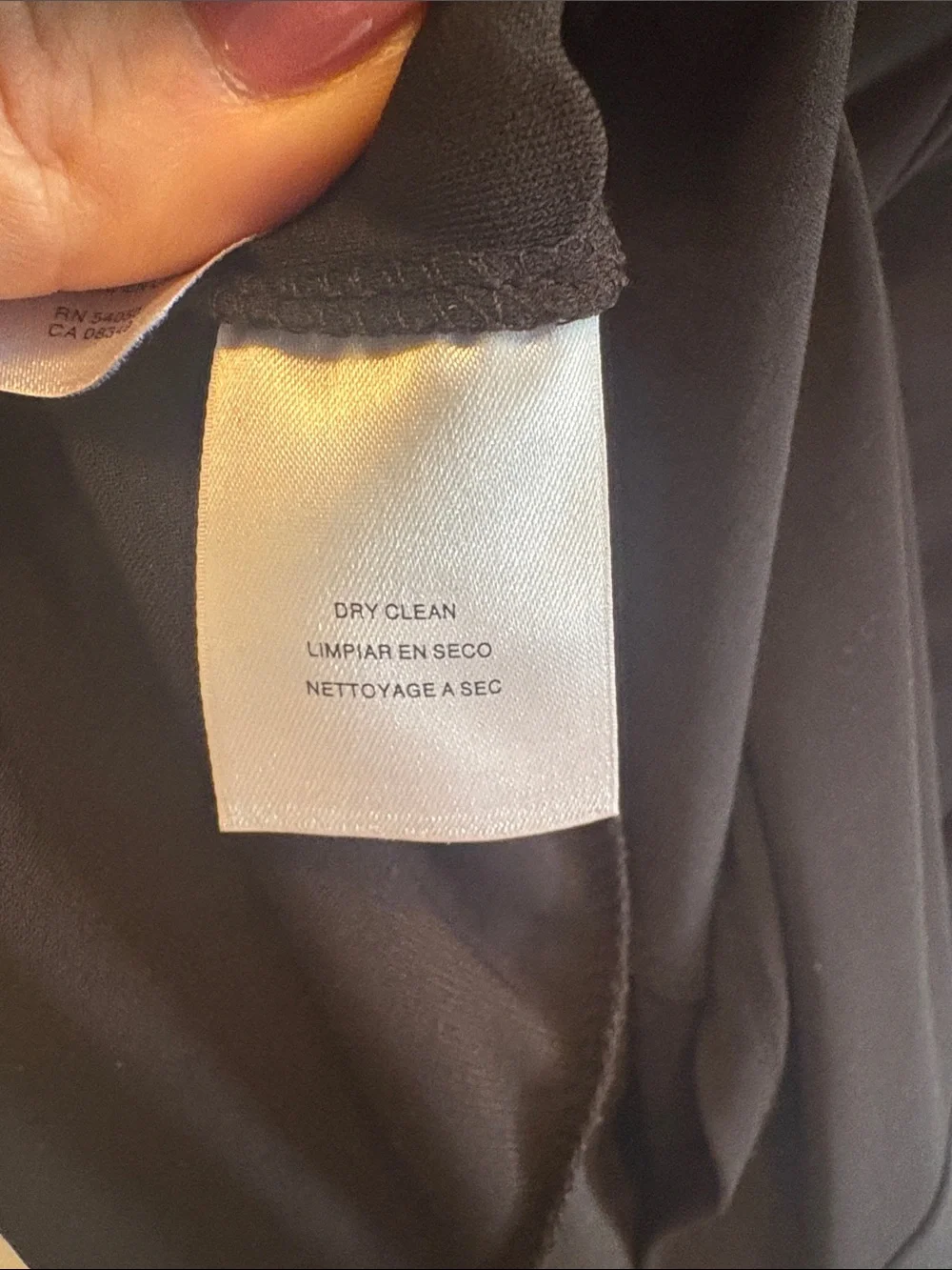 Jones New York Black Sleeveless Surplice V-Neck Pleated Midi Dress Size 8 - Picture 6 of 8